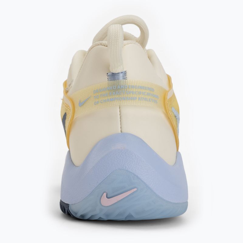 Încălțăminte de volei Nike Zoom Hyperace 3 SE coconut milk/diffused blue/hydrogen blue 4