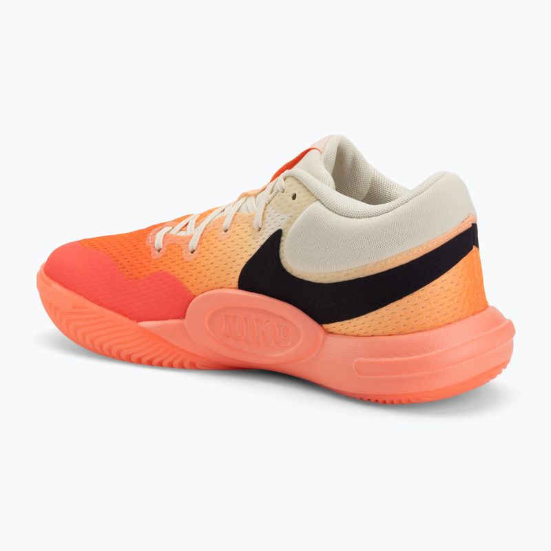Încălțăminte de volei Nike Hyperquick SE coconout milk/cave purple/hot lava 3