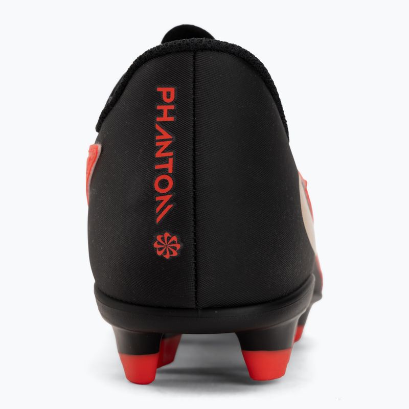 Încălțăminte de fotbal pentru copii Nike Jr. Phantom 6 Low Club bright crimson/bright crimson/black 6