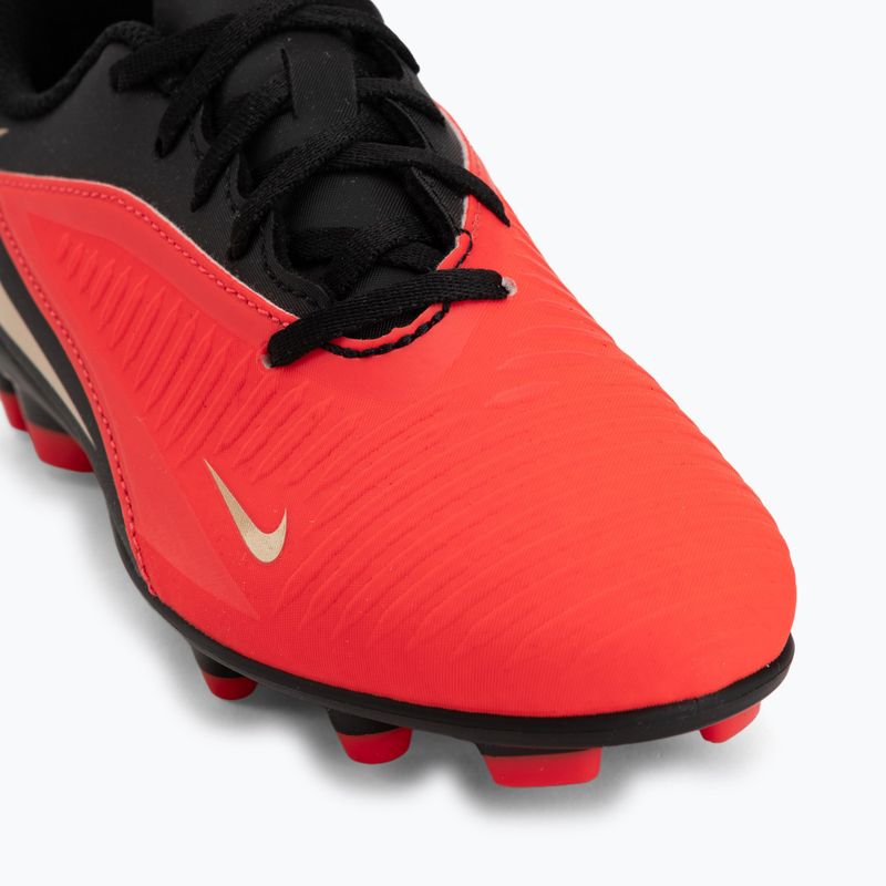Încălțăminte de fotbal pentru copii Nike Jr. Phantom 6 Low Club bright crimson/bright crimson/black 7