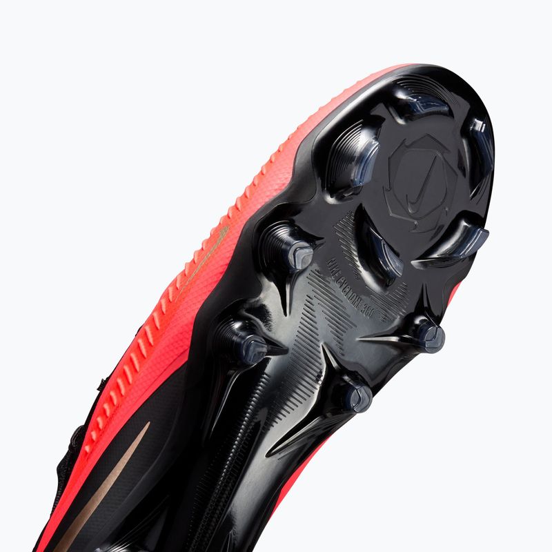 Încălțăminte de fotbal pentru bărbați Nike Phantom 6 Low Pro bright crimson/black/blur 5