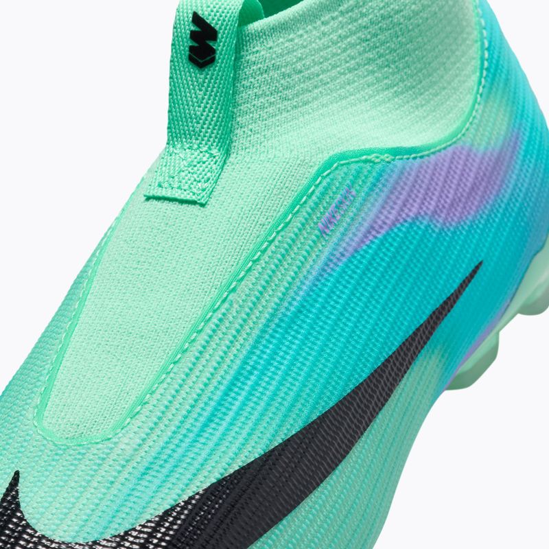 Încălțăminte de fotbal pentru copii Nike Jr. Mercurial Superfly 11 Academy green glow/black 6