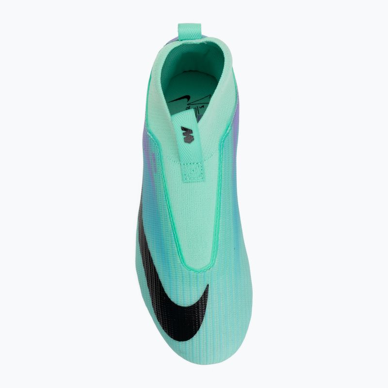 Încălțăminte de fotbal pentru copii Nike Jr. Mercurial Superfly 11 Academy green glow/black 5