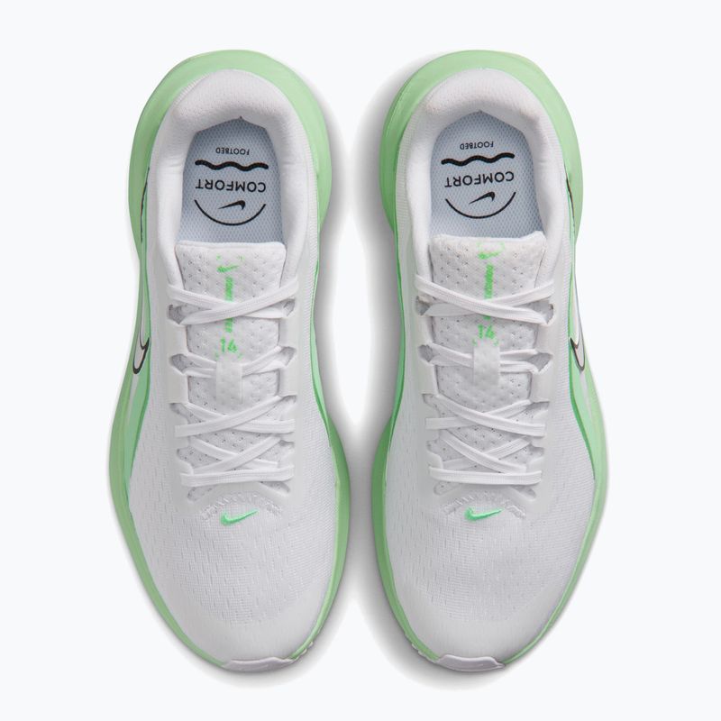 Încălțăminte de alergare pentru femei Nike Downshifter 14 white/cucumber calm/illusion green/white 5