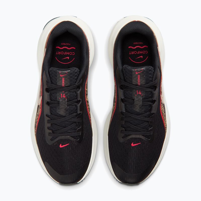 Încălțăminte de alergare pentru femei Nike Downshifter 14 black/british khaki/fusion red/sail 4