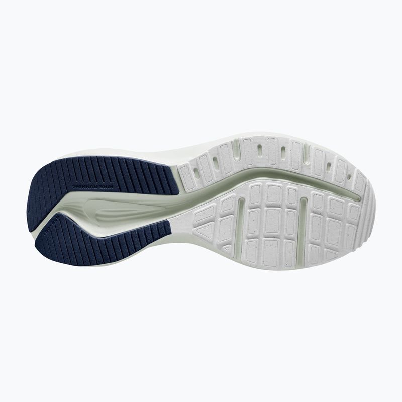 Încălțăminte de alergare pentru bărbați Nike Downshifter 14 white/midnight navy/green spark 3