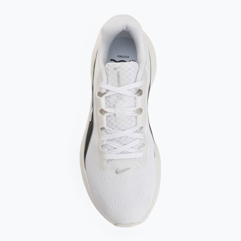 Încălțăminte de alergare pentru femei Nike Downshifter 14 white/summit white/metallic silver 5