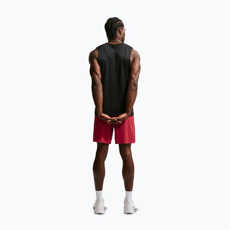 Pantaloni scurți de antrenament pentru bărbați Nike Flex tough red/black 2