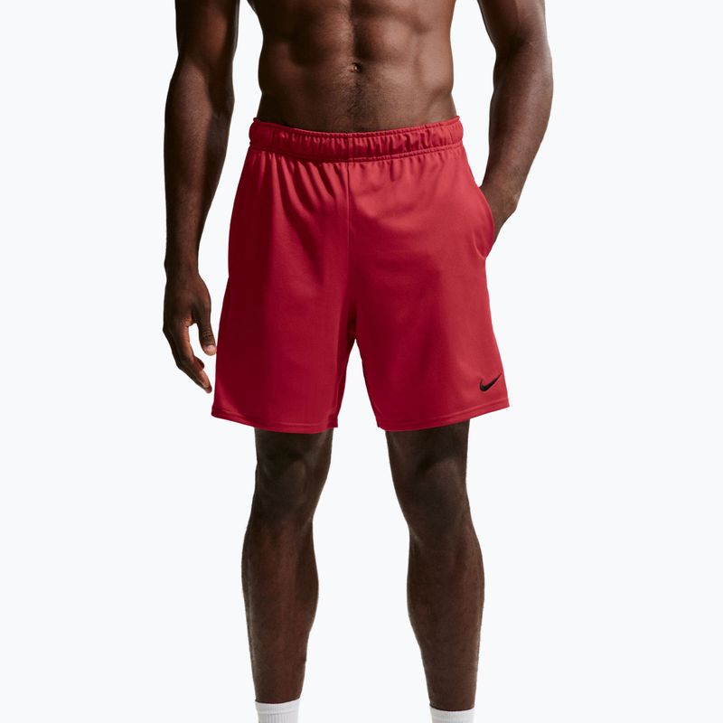 Pantaloni scurți de antrenament pentru bărbați Nike Flex tough red/black 3