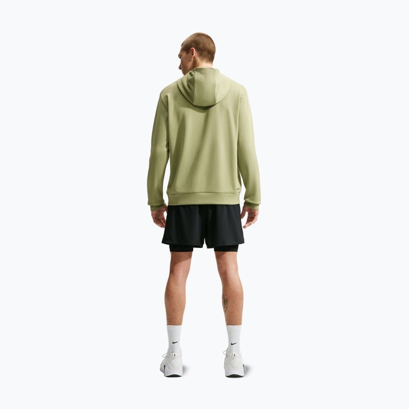 Bluză de antrenament pentru bărbați Nike Flex dusty olive/dusty olive/black 2