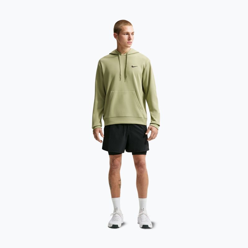 Bluză de antrenament pentru bărbați Nike Flex dusty olive/dusty olive/black 7