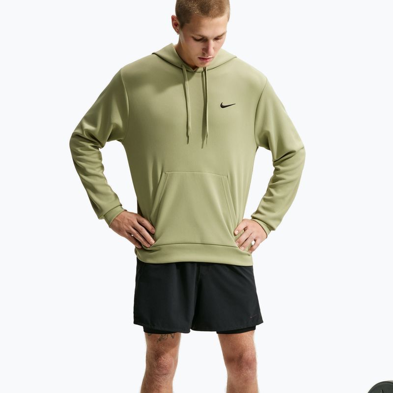 Bluză de antrenament pentru bărbați Nike Flex dusty olive/dusty olive/black 3