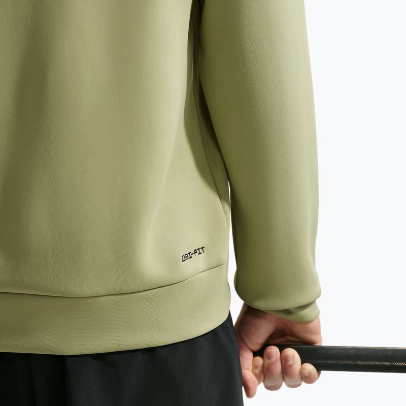 Bluză de antrenament pentru bărbați Nike Flex dusty olive/dusty olive/black 5