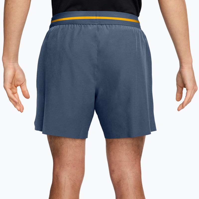 Pantaloni scurți de tenis pentru bărbați Nike Court Dri-Fit Advantage 6" new slate/laser orange/white 2
