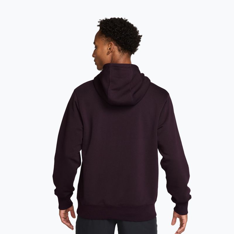 Bluză pentru bărbați Nike Court burgundy ash/bright crimson 2