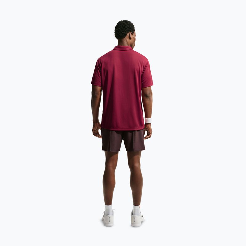 Tricou de tenis pentru bărbați Nike Court Dri-FIT Team Red/White 3