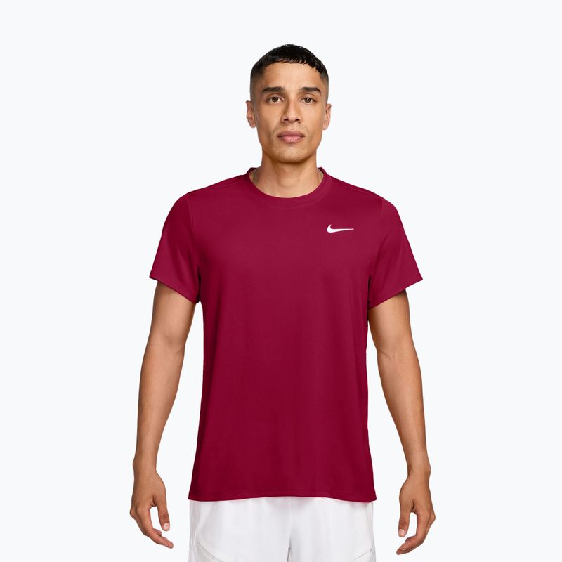 Tricou polo Nike Court Victory Team Red/White