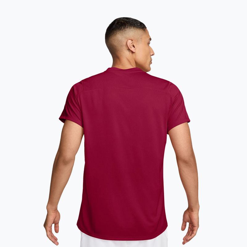 Tricou polo Nike Court Victory Team Red/White 2