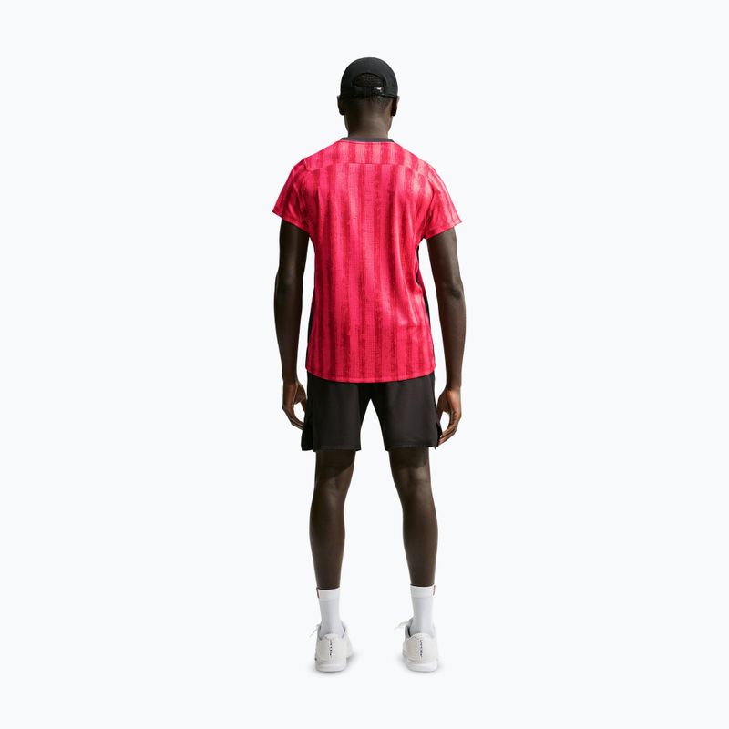 Tricou polo Nike Court Victory Team Red/Black/White 3