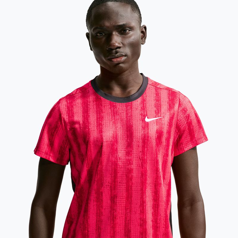 Tricou polo Nike Court Victory Team Red/Black/White 4