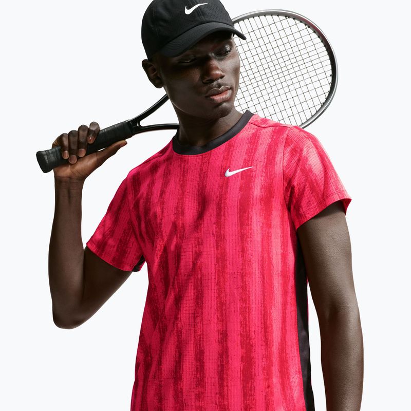 Tricou polo Nike Court Victory Team Red/Black/White 6