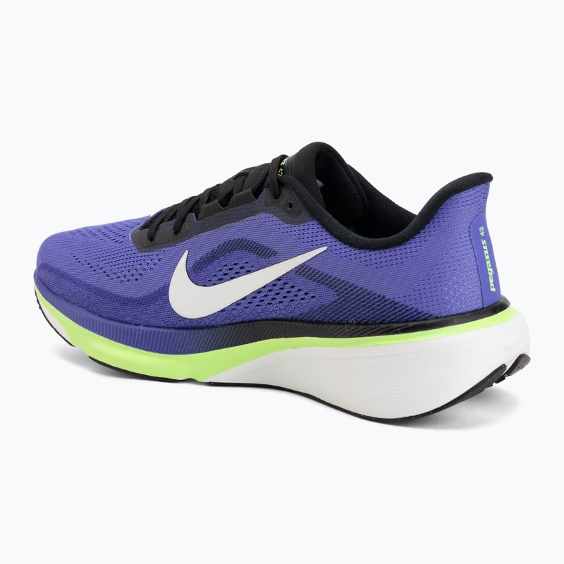 Încălțăminte de alergare pentru bărbați Nike Pegasus 42 sapphire/lapis/lime blast/summit white 3