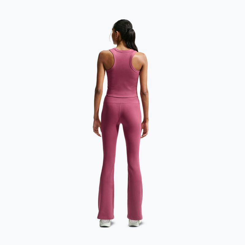 Colanți de antrenament pentru femei Nike One pink smoke/white 2