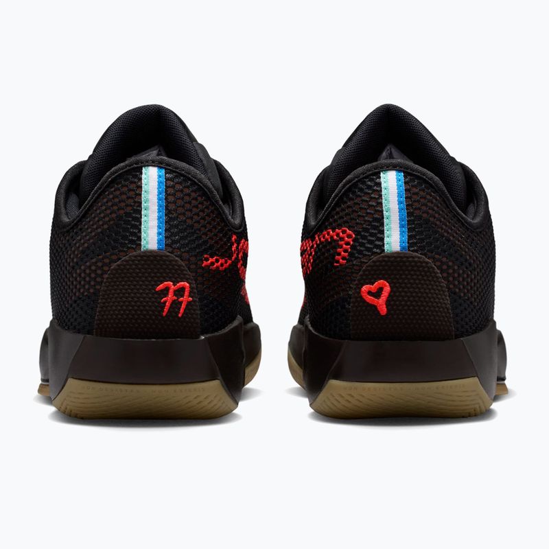 Încălțăminte de baschet pentru bărbați Jordan Luka 77 black/fauna brown/infrared 23 3