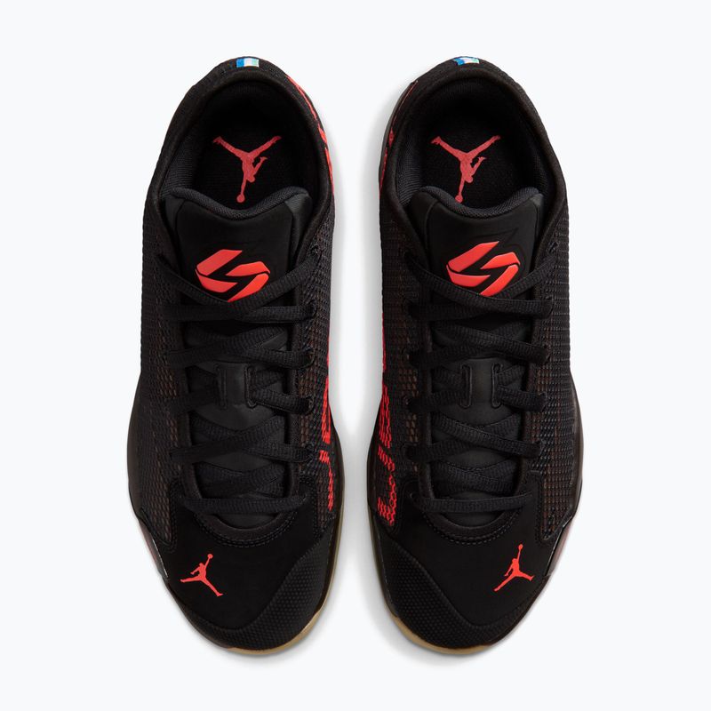 Buty do koszykówki męskie Nike Jordan Luka 77 black/fauna brown/infrared 23 4