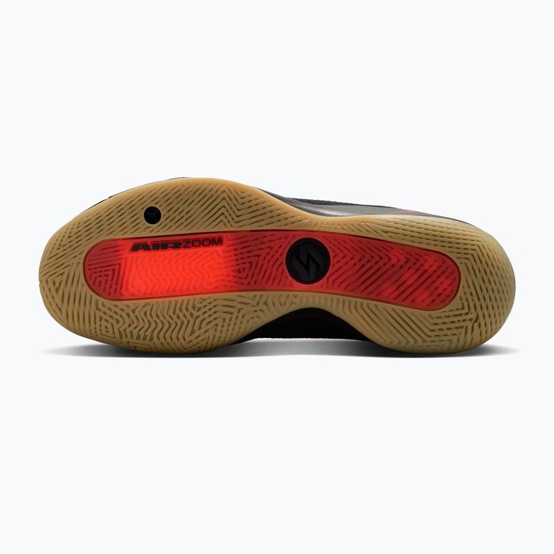 Încălțăminte de baschet pentru bărbați Jordan Luka 77 black/fauna brown/infrared 23 5