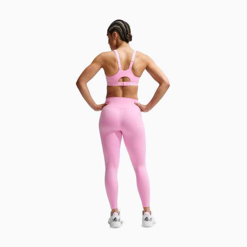 Sutien de antrenament Nike Indy High Support pink rise 2