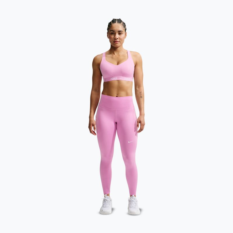 Sutien de antrenament Nike Indy High Support pink rise 7