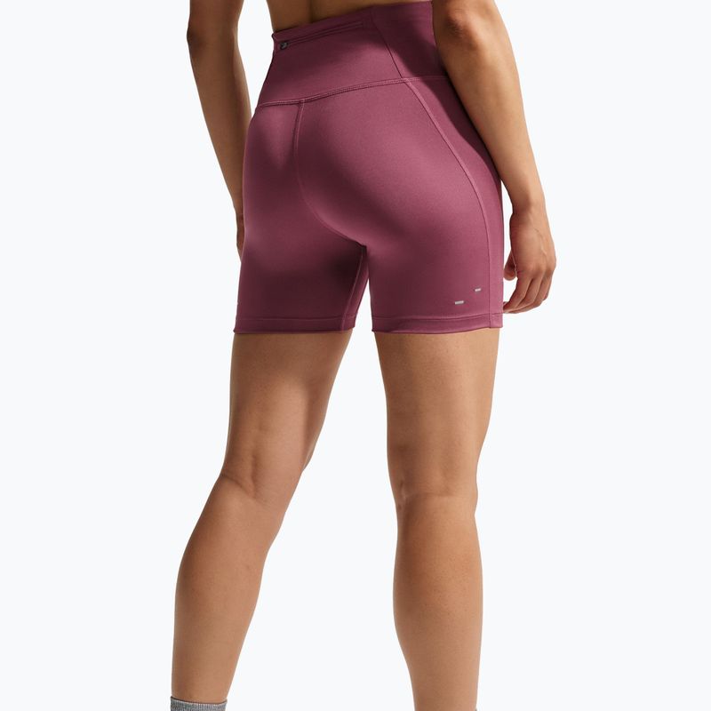 Pantaloni scurți de alergare pentru femei Nike Tempo pink smoke 5