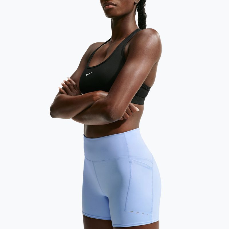 Pantaloni scurți de alergare pentru femei Nike Swift aluminum 4