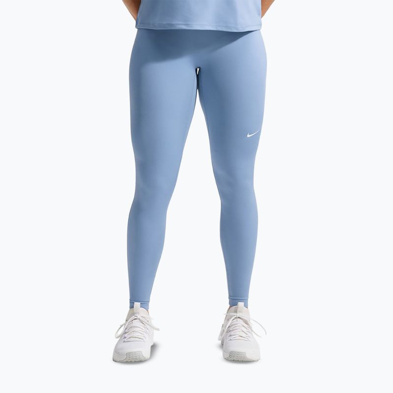 Colanți pentru femei Nike Pro work blue/white 7