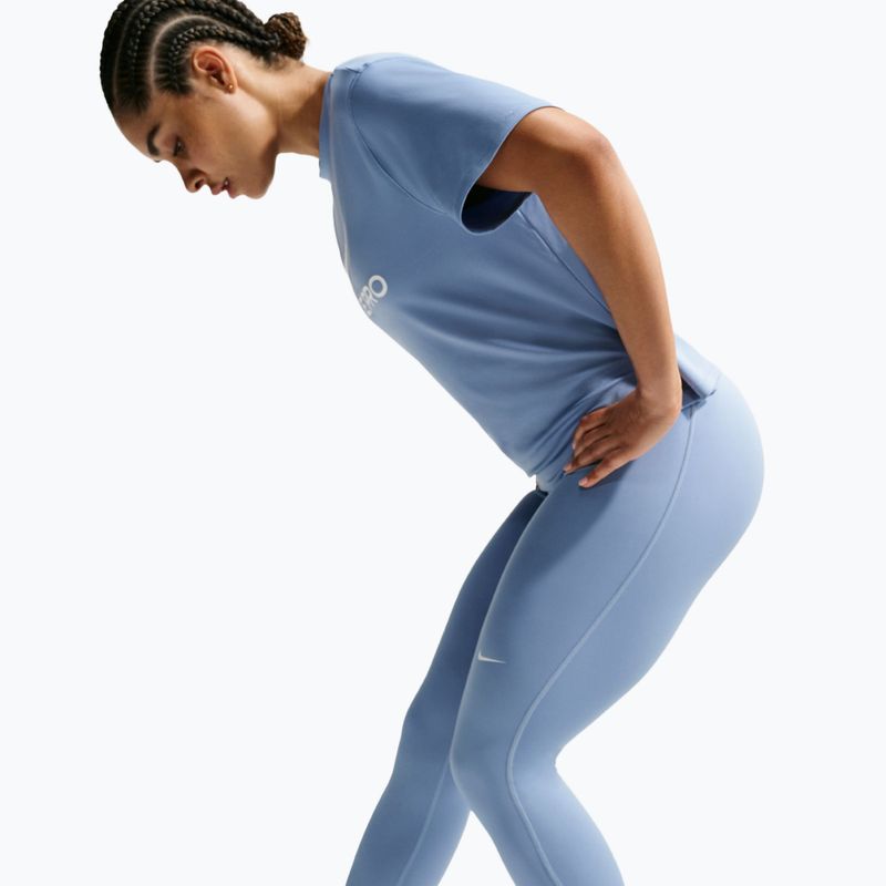 Colanți pentru femei Nike Pro work blue/white 5