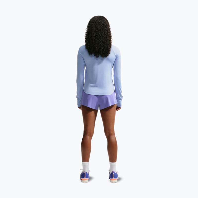 Bluză pentru femei de alergare Nike Swift Dri-FIT UV 1/4-Zip aluminum 3