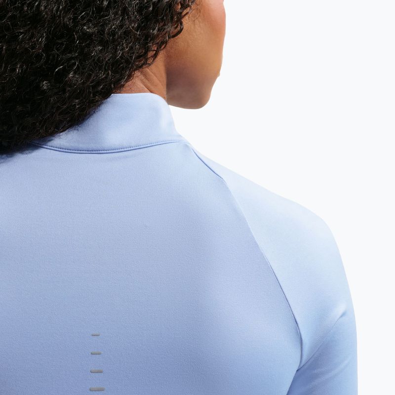 Bluză pentru femei de alergare Nike Swift Dri-FIT UV 1/4-Zip aluminum 5