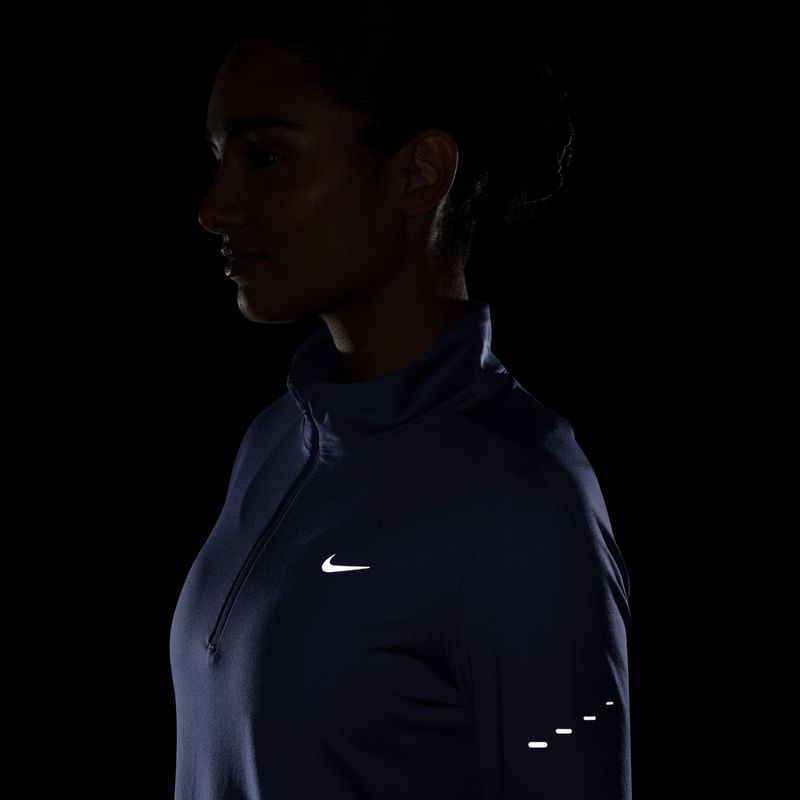Bluză pentru femei de alergare Nike Swift Dri-FIT UV 1/4-Zip aluminum 8