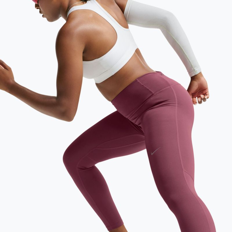 Colanți pentru femei Nike Tempo pink smoke 4