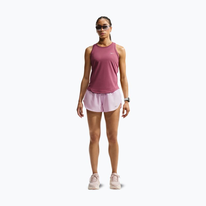 Tricou de alergare pentru femei Nike Tempo Dri-Fit Tank Top pink smoke 2