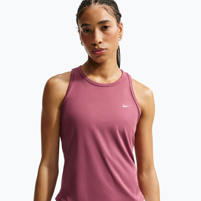Tricou de alergare pentru femei Nike Tempo Dri-Fit Tank Top pink smoke 4