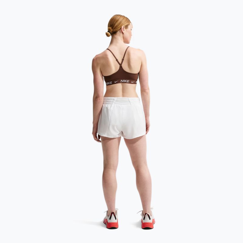 Sutien de antrenament pentru femei Nike Dri-Fit Indy Light Support cacao wow 3