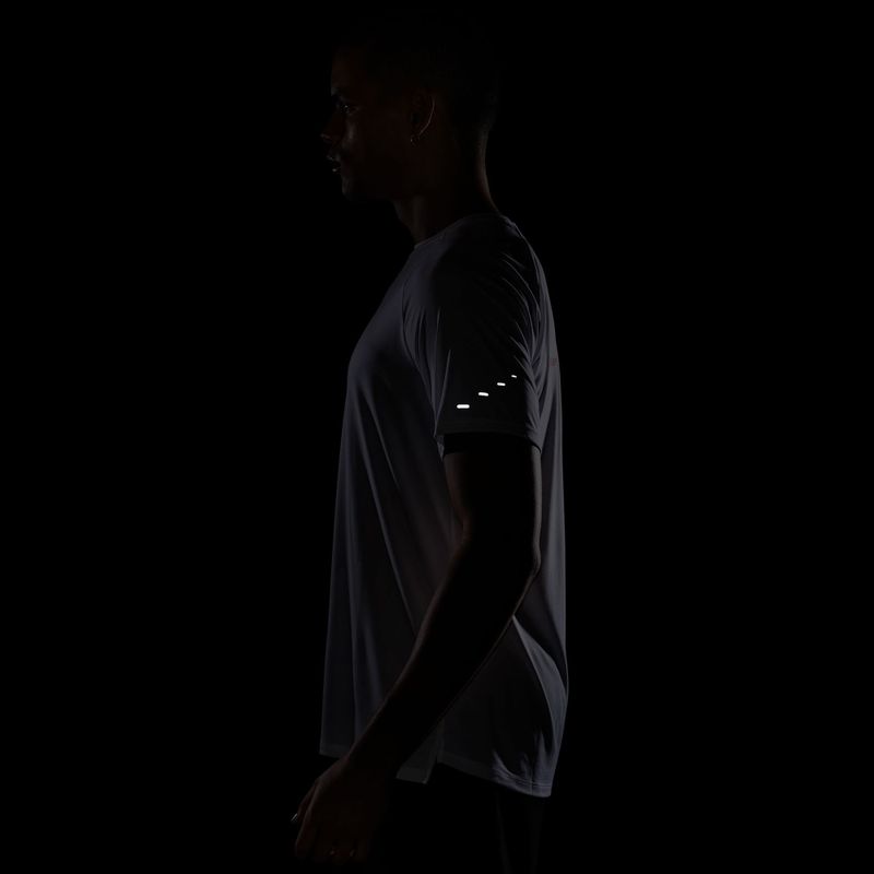 Tricou de alergare pentru bărbați Nike Stride white 4