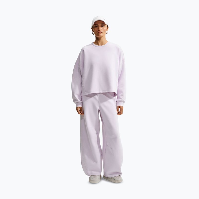 Bluză de antrenament pentru femei Nike 24.7 ImpossiblySoft Bleached Lilac/Platinum Violet 2