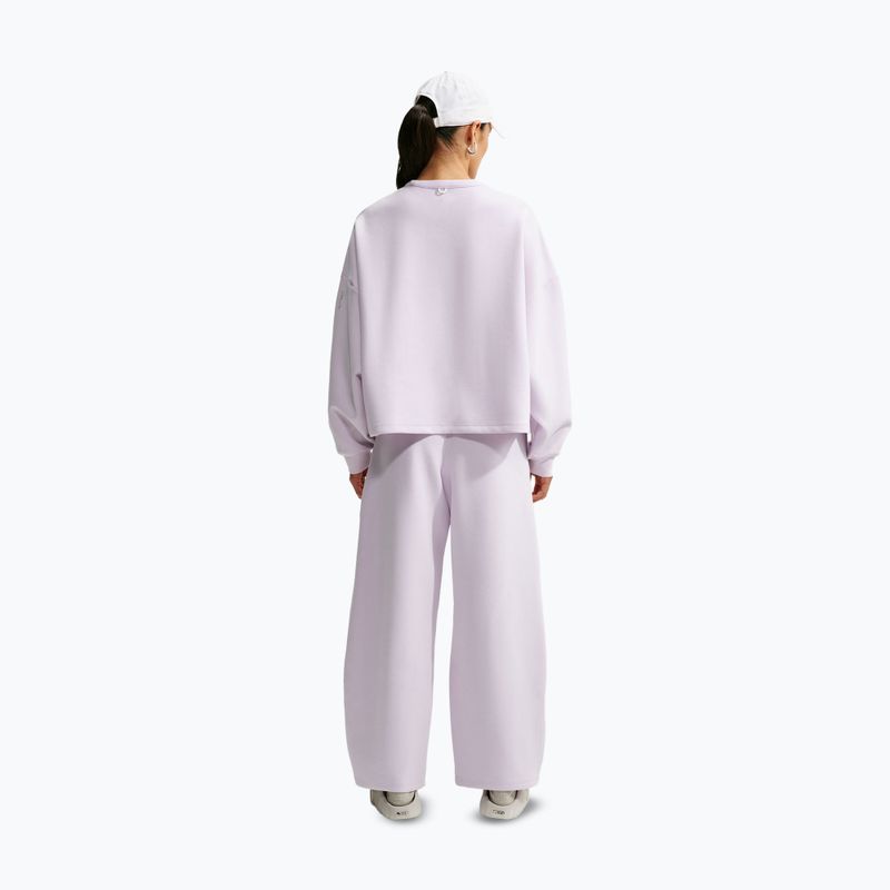 Bluză de antrenament pentru femei Nike 24.7 ImpossiblySoft Bleached Lilac/Platinum Violet 3