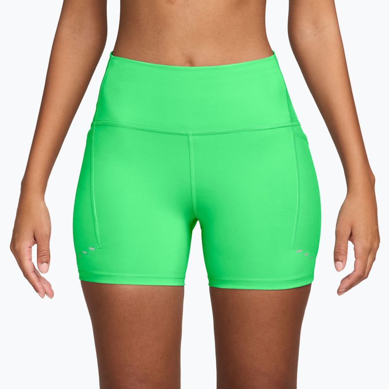 Pantaloni scurți de alergare pentru femei Nike Swift illusion green