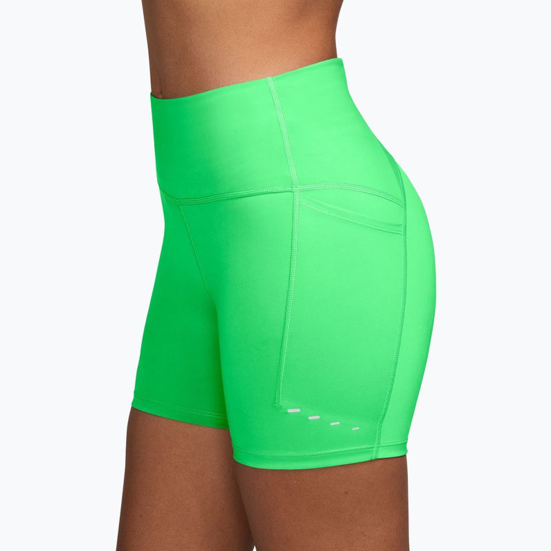 Pantaloni scurți de alergare pentru femei Nike Swift illusion green 3
