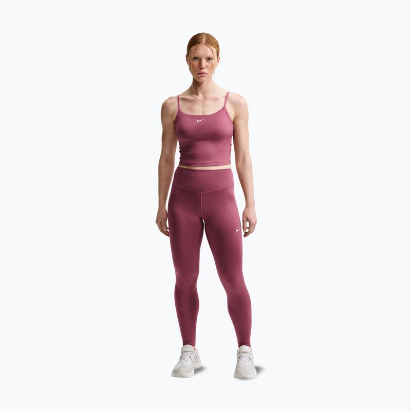 Tricou de antrenament pentru femei Nike One pink smoke 2