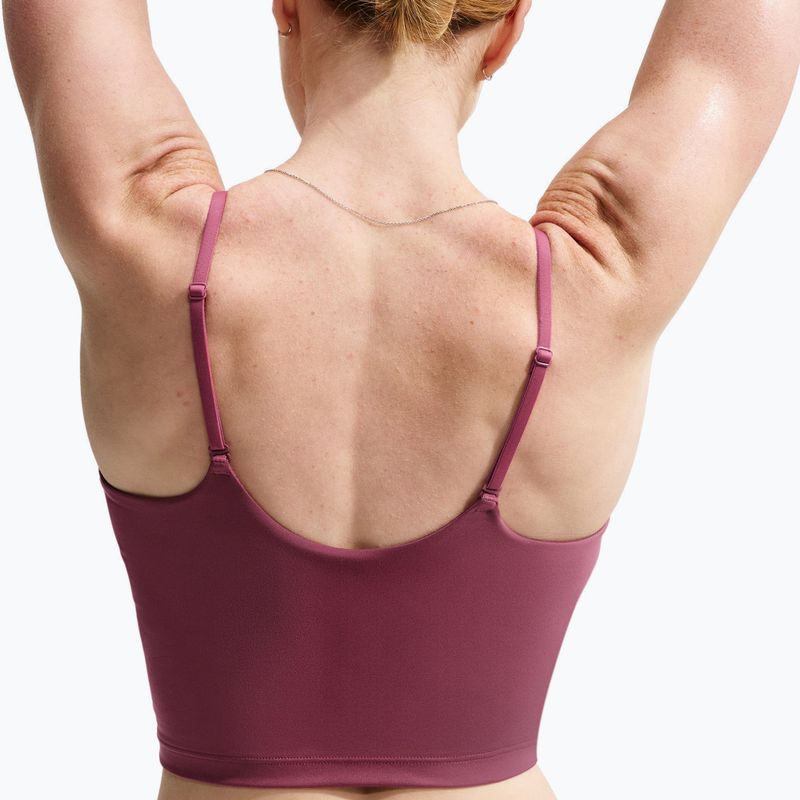 Tricou de antrenament pentru femei Nike One pink smoke 4